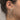 RHODIUM PLATED EARRING