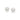 RHODIUM PLATED EARRING WITH ZIRCONIA