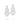 RHODIUM PLATED EARRING