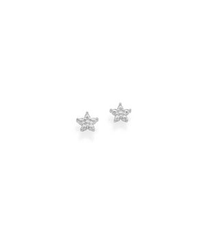 RHODIUM PLATED EARRING