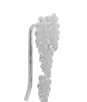 RHODIUM PLATED EARRING
