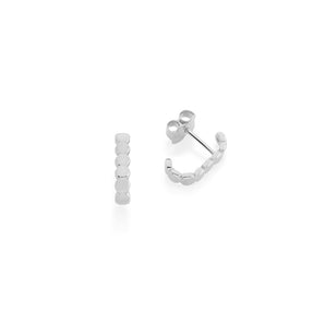 RHODIUM PLATED EARRING