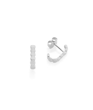 RHODIUM PLATED EARRING