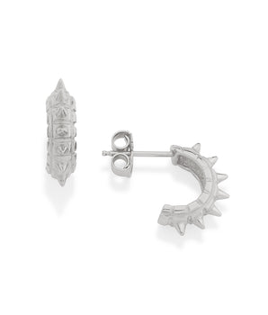 RHODIUM PLATED EARRING
