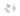 RHODIUM DOUBLE TRIANGLE EARRING