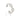 RHODIUM PLATED EARRING