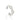 RHODIUM PLATED EARRING