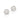 RHODIUM PLATED EARRING WITH ZIRCONIA