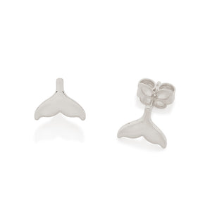 RHODIUM PLATED EARRING