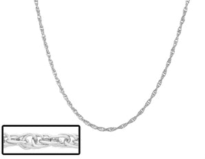 RHODIUM PLATED NECKLACE