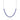 RHODIUM PLATED CHAIN WITH CRYSTAL