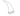 RHODIUM PLATED CHAIN WITH ZIRCONIA