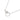 RHODIUM LOCKET NECKLACE