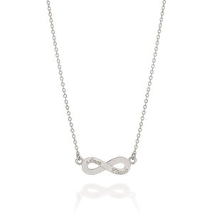 RHODIUM FOREVER NECKLACE