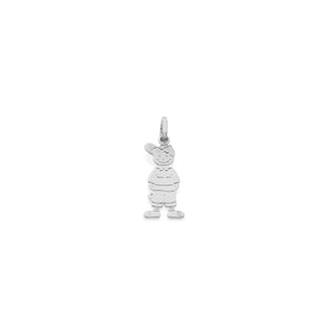 RHODIUM PLATED PENDANT