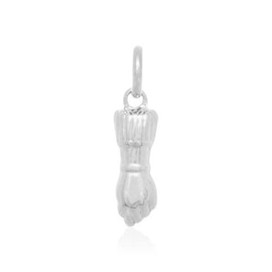 RHODIUM PLATED PENDANT