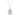RHODIUM PLATED PENDANT