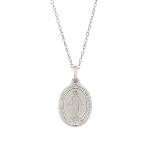 RHODIUM PLATED PENDANT