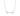 RHODIUM PLATED PENDANT
