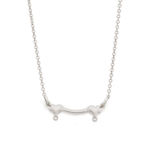 RHODIUM PLATED PENDANT