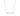 RHODIUM PLATED PENDANT