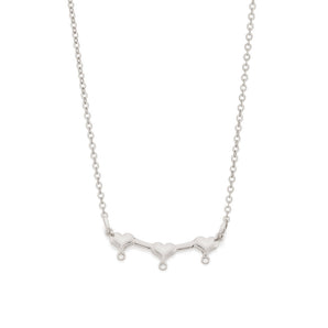 RHODIUM PLATED PENDANT