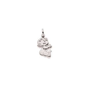 RHODIUM PLATED PENDANT