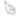 RHODIUM PLATED PENDANT