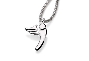 RHODIUM PLATED PENDANT