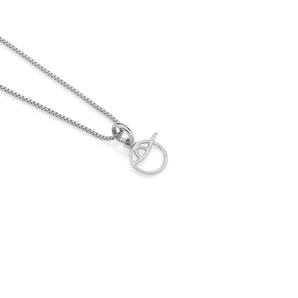 RHODIUM PLATED PENDANT