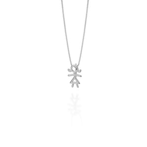 RHODIUM PLATED PENDANT