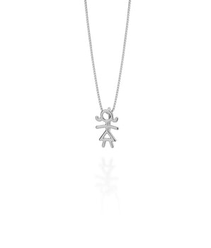RHODIUM PLATED PENDANT