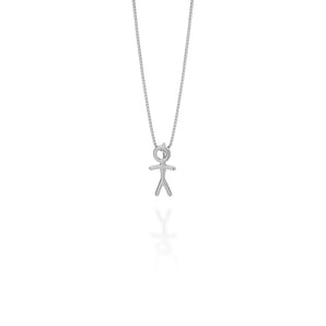 RHODIUM PLATED PENDANT