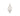 RHODIUM PLATED PENDANT WITH ZIR