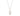 RHODIUM PLATED PENDANT WITH ZIR