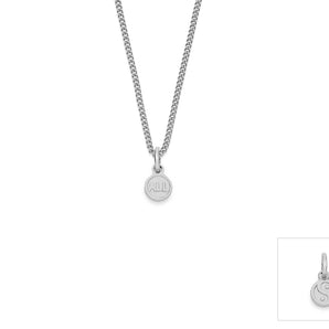 RHODIUM PLATED PENDANT