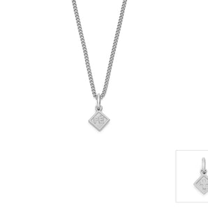 RHODIUM PLATED PENDANT