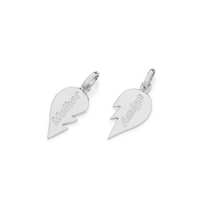 RHODIUM PLATED PENDANT