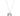 RHODIUM PLATED PENDANT