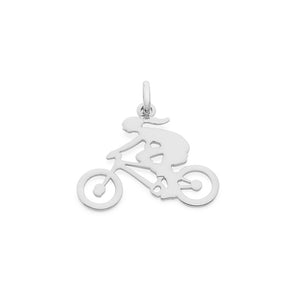 RHODIUM PLATED PENDANT