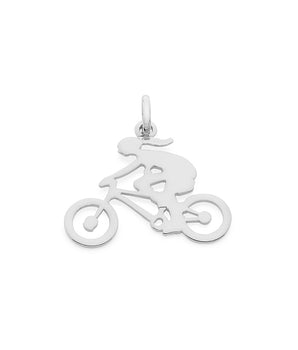 RHODIUM PLATED PENDANT