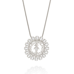 RHODIUM MY BELOVED SON PENDANT