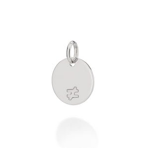 RHODIUM PLATED PENDANT