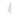 RHODIUM PLATED PENDANT