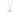 RHODIUM PLATED PENDANT