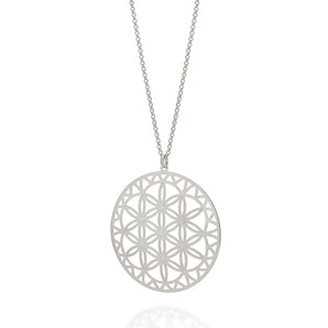 RHODIUM PLATED PENDANT