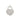 RHODIUM HEART LOCK PENDANT
