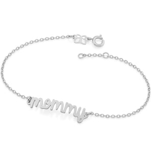 RHODIUM PLATED BRACELET