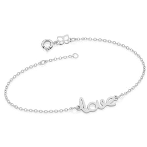 RHODIUM PLATED BRACELET