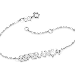 RHODIUM PLATED BRACELET